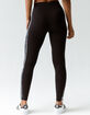 ADIDAS Midrise 3-Stripes Womens Leggings image number 4