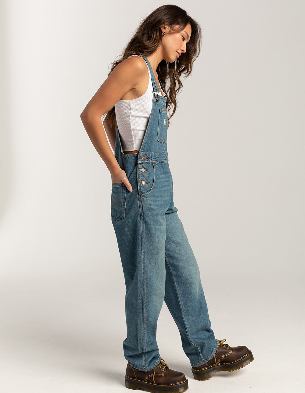 LEVI'S Womens Overalls - Fresh Perspective - MED BLAST | Tillys