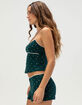 FULL TILT Ditsy Pointelle Womens Cami image number 3