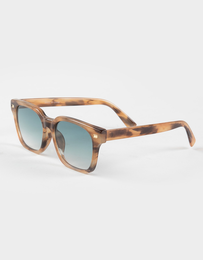 RSQ Classic Square Light Lens Sunglasses image number 0
