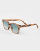RSQ Classic Square Light Lens Sunglasses image number 1