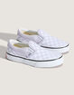 VANS Checkerboard Girls Classic Slip-On Shoes image number 2