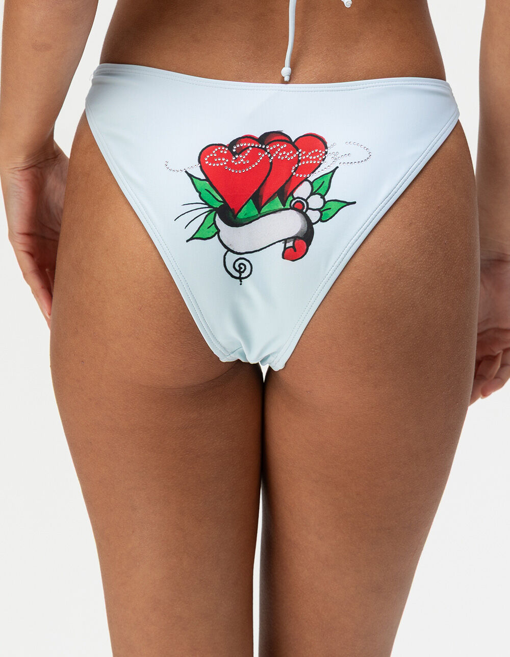 ED HARDY Heaven Bikini Bottoms - LIGHT BLUE - M | Tillys