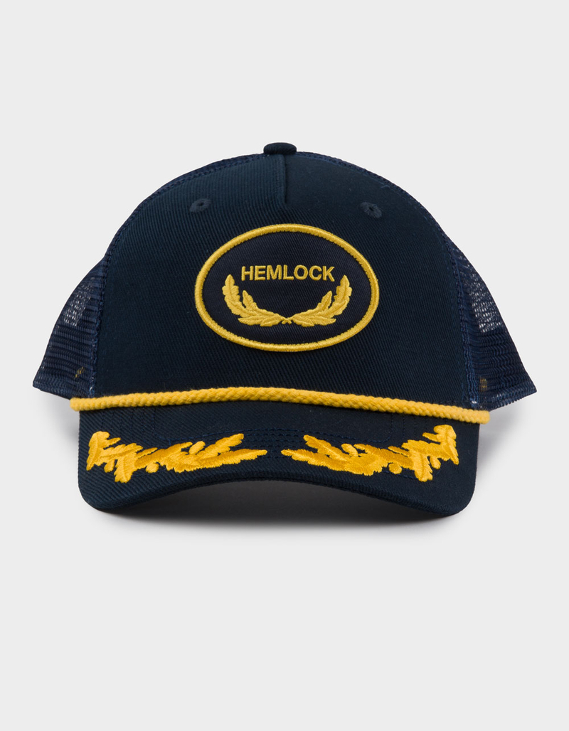 HEMLOCK HAT CO. Captain Trucker Hat image number 1