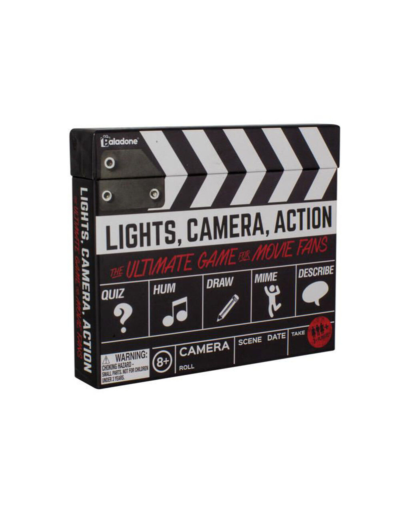 PALADONE Lights, Camera, Action Movie Trivia Game image number 0
