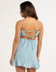 LOVE TREE Tie Back Womens Mini Dress image number 3