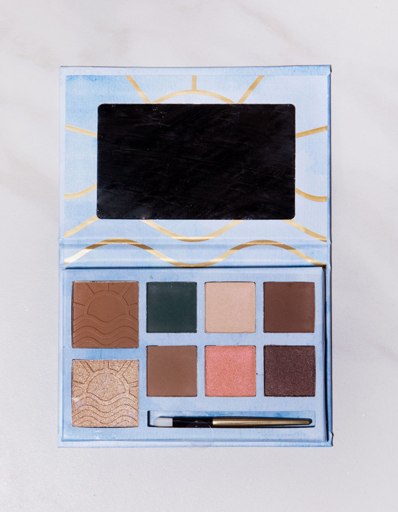 SKY AND SPARROW Beach Eyeshadow, Highlighter & Bronzer Palette image number 0