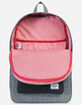 HERSCHEL SUPPLY CO. Heritage Raven Crosshatch & Black Backpack image number 4