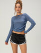 NIKE Tempo Dri-FIT Womens Mid Rise Running Shorts image number 1