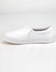 SODA Reign Girls White Slip-On Shoes image number 4
