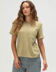 BRIXTON Carefree Womens Pocket Tee image number 1