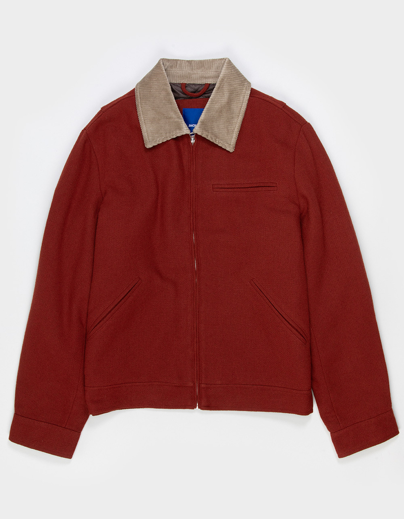 JACK & JONES Eaton Mens Wool Worker Jacket image number 0