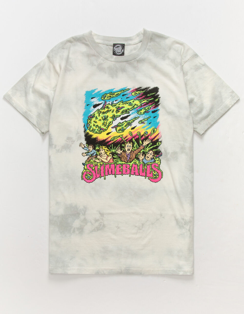 SLIME BALLS Slimageddon Tie Dye Mens T-Shirt image number 0