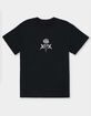 ROSE Grunge Rose Unisex Tee image number 1