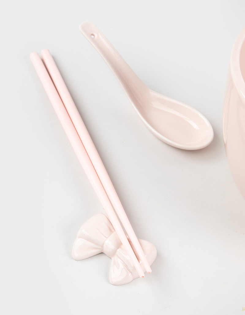 TILLYS HOME Bow Ramen Bowl Set image number 1