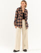RSQ Wide Leg Womens Corduroy Carpenter Pants image number 5