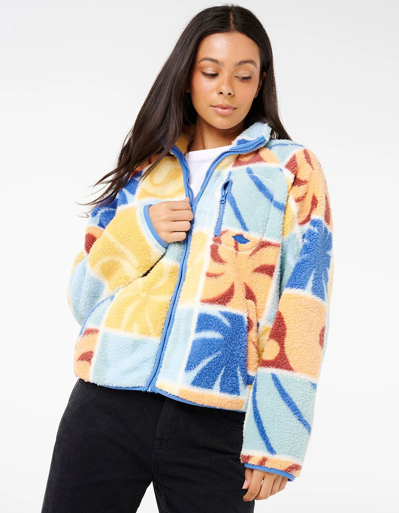 RIP CURL Artist of the Search Ty Williams Womens Polar Fleece Jacket image number 4