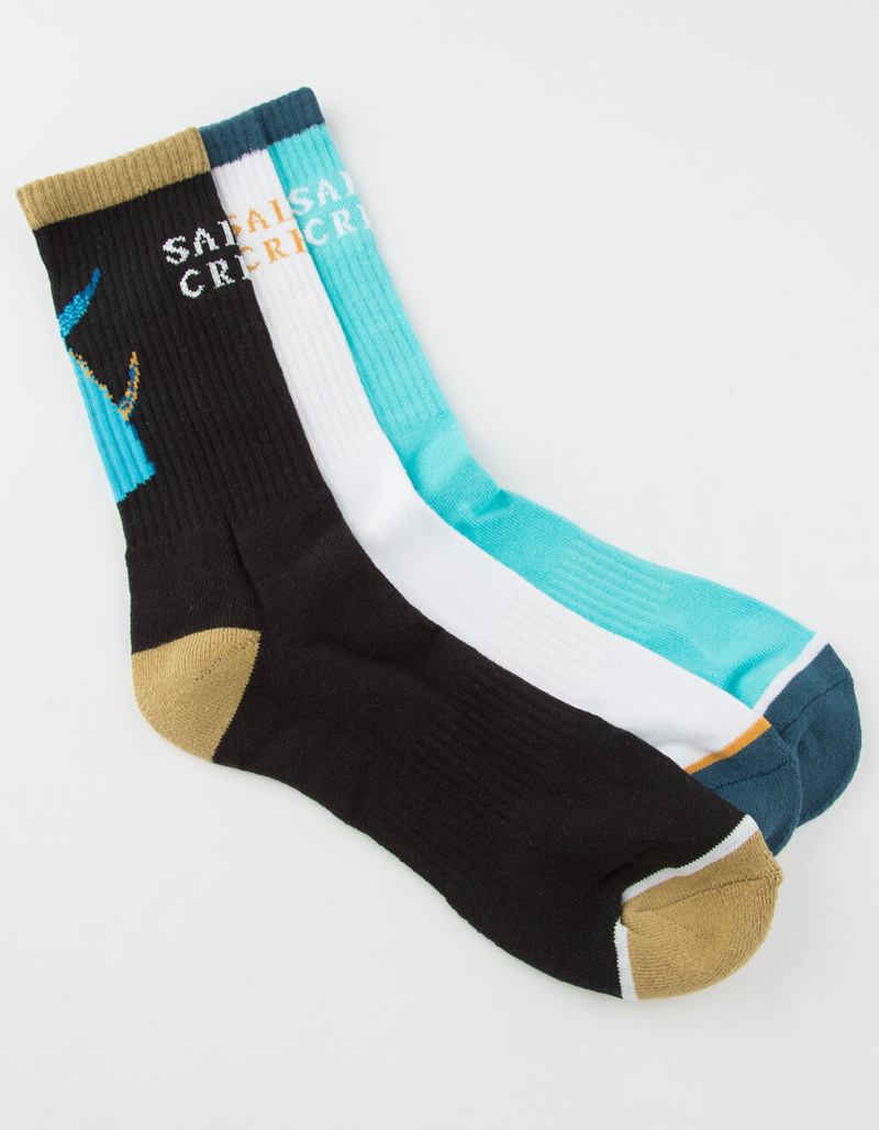 SALTY CREW 3 Pack Tailed Mens Crew Socks image number 0