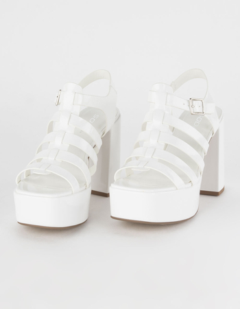 SODA Either Womens Platform Sandals Primary Image
