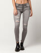 RSQ Ibiza Womens Ripped Skinny Jeans image number 1