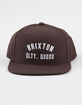 BRIXTON Woodburn NetPlus&reg; Snapback Hat image number 2