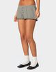 EDIKTED Suzy Striped Shorts image number 5