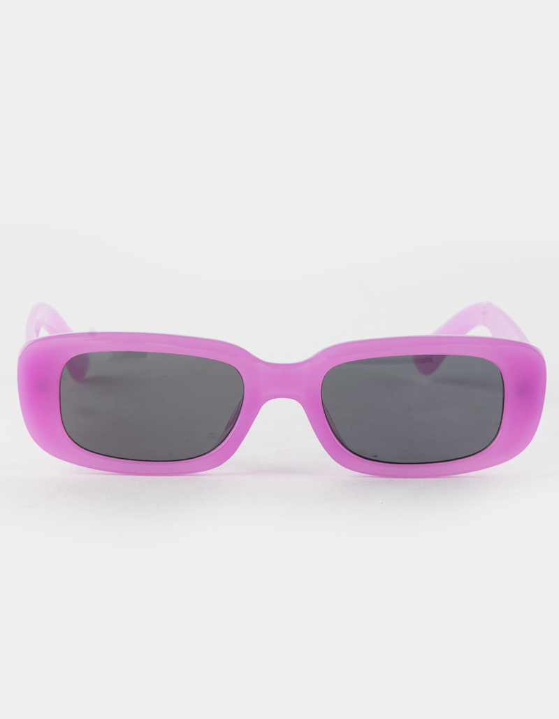 BLUE CROWN Vintage Rectangle Sunglasses image number 1