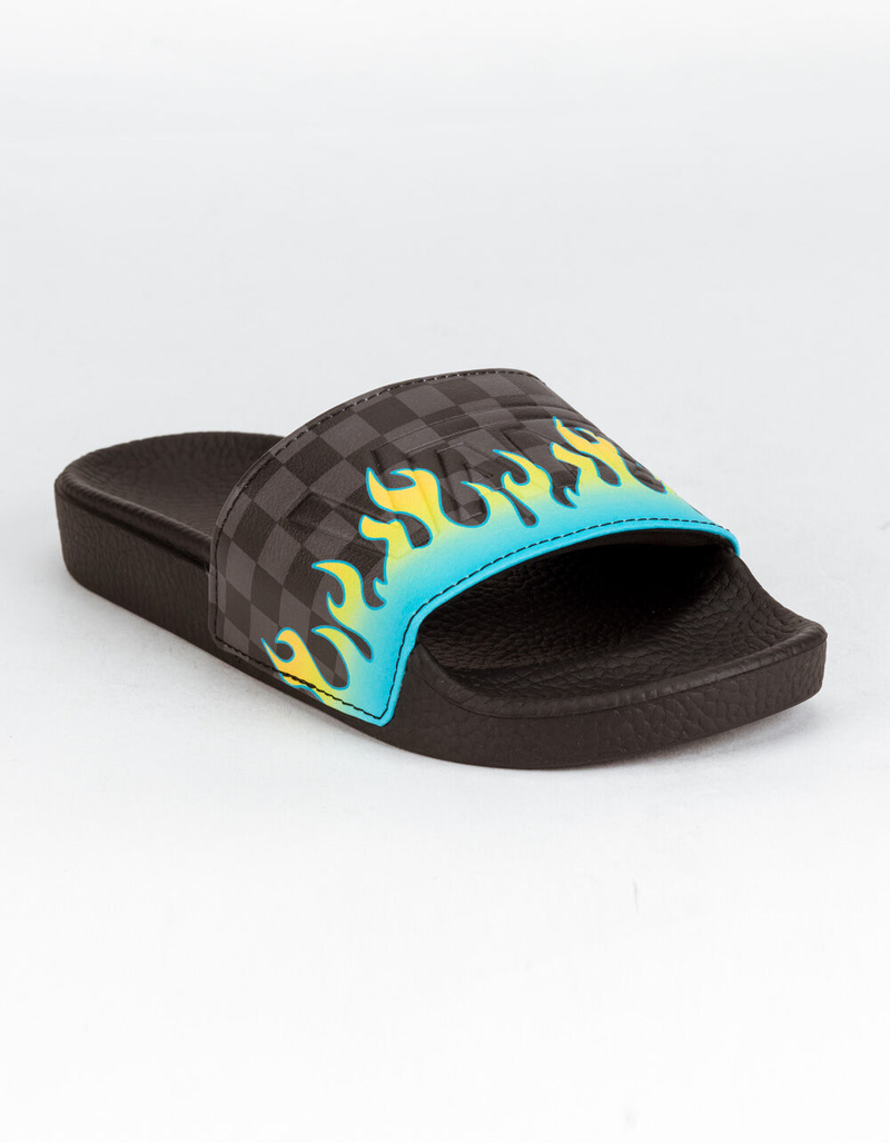 VANS Glow Flame Boys Slide Sandals image number 0