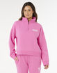 RIP CURL Surf Puff Womens 1/4 Zip image number 1