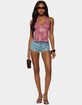 EDIKTED Butterfly Sequin Backless Halter Top image number 5
