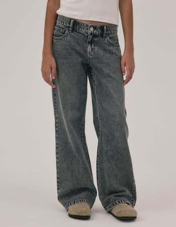 RSQ Low Rise Wide Leg Girls Jeans Alternative Image