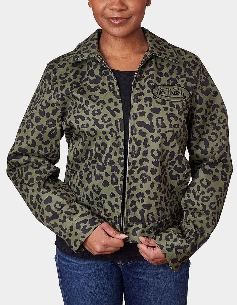 VON DUTCH Mechanical Stretch Twill Womens Jacket image number 0