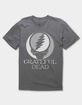 GRATEFUL DEAD Greyscale Skull Unisex Tee image number 1