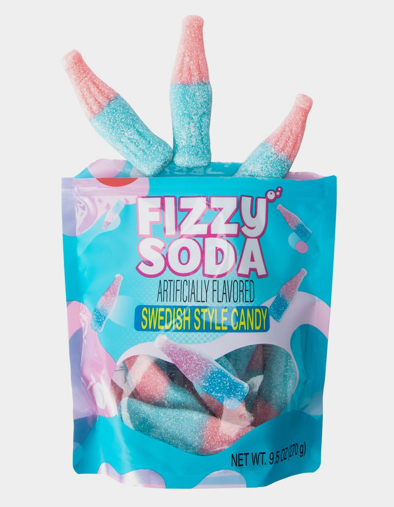 AMOS Fizzy Soda Swedish Style Gummy Candy image number 1
