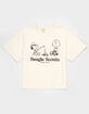 RSQ x Peanuts Scouts Mens Boxy Tee image number 1