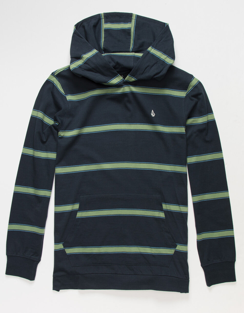 VOLCOM Da Fino Boys Navy Lightweight Hoodie image number 0