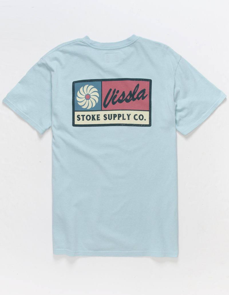 VISSLA HVAC Mens Pocket Tee image number 0