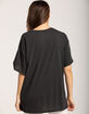 RVCA Portal Womens Oversized Tee image number 3