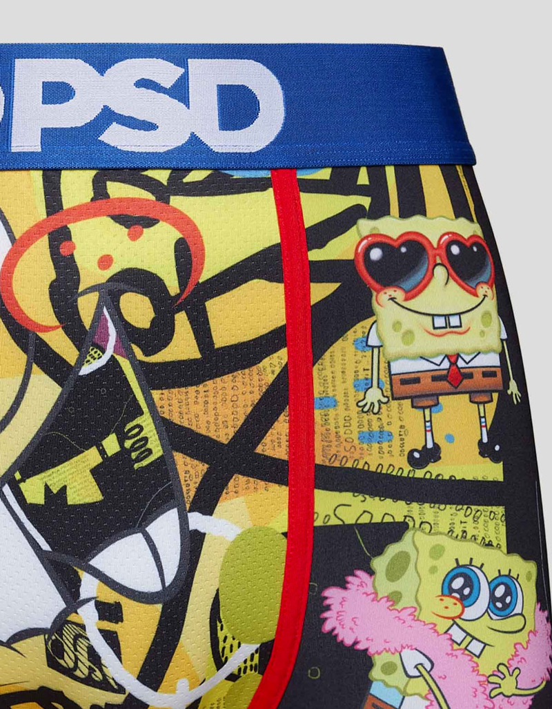 PSD x SpongeBob SquarePants No Problemo Mens Boxer Briefs image number 4