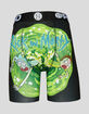PSD Pickle Rick Mens Boxer Briefs image number 3