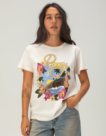 ROXY Surfin Womens Boyfriend Tee Primary Image