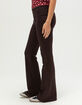 TILLYS Fold Over Flared Womens Pants image number 3