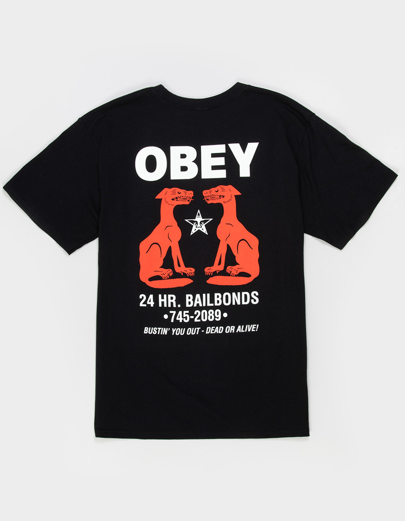 OBEY Bail Bonds Mens Tee image number 2