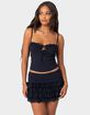 EDIKTED Maisie Lacey Cupped Corset image number 1