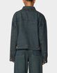 OBEY Ines Womens Denim Jacket image number 2