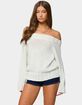 EDIKTED Noemi Off Shoulder Sweater image number 2