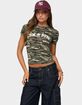 EDIKTED Nika Camo Cowboys Tee image number 1