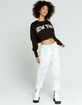 FULL TILT New York Womens Crop Sweatshirt image number 4
