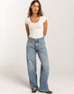 LEE Loose Straight Rider Womens Jeans image number 1