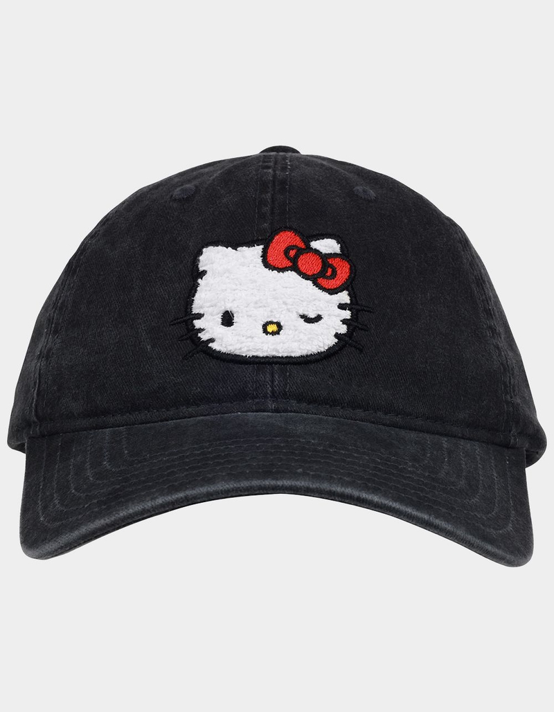 SANRIO Hello Kitty Chenille Patch Dad Cap image number 1